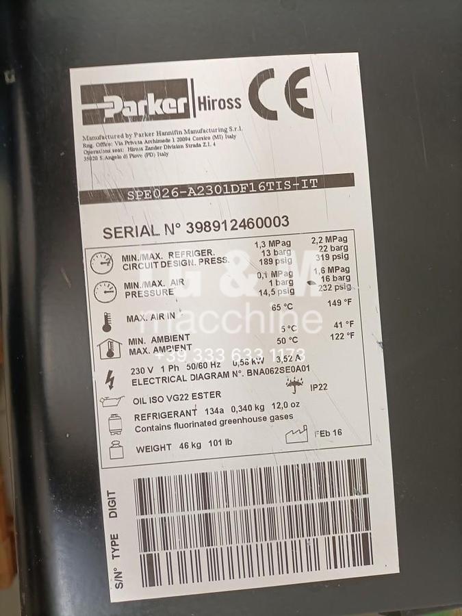 Usato Compressore ATLAS