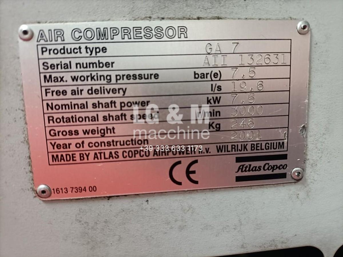Usato Compressore ATLAS
