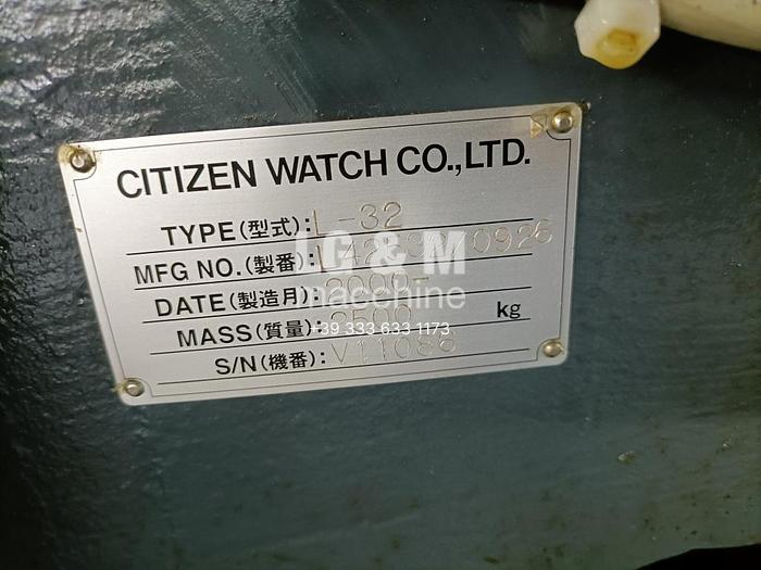 Usato Tornio CITIZEN