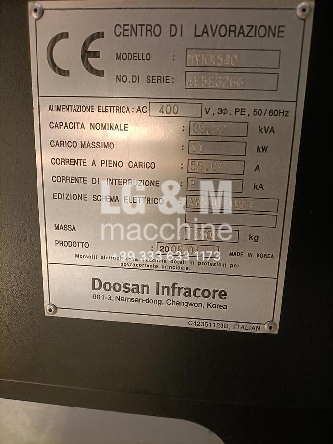 Usato DOOSAN MYNX 540 ANNO 2008