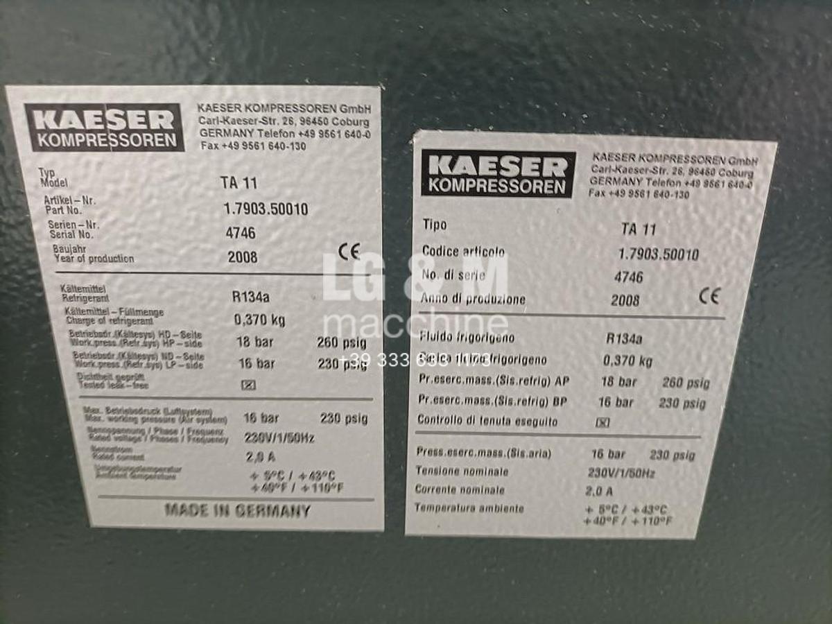 Usato Compressore KAESER ASK 35 T