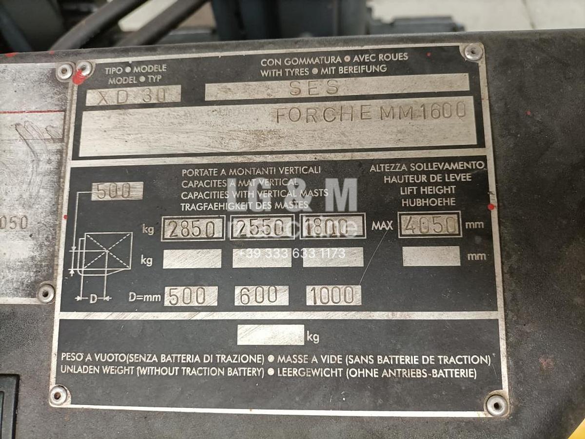 Usato Carrello elevatore DIESEL OM XD 30