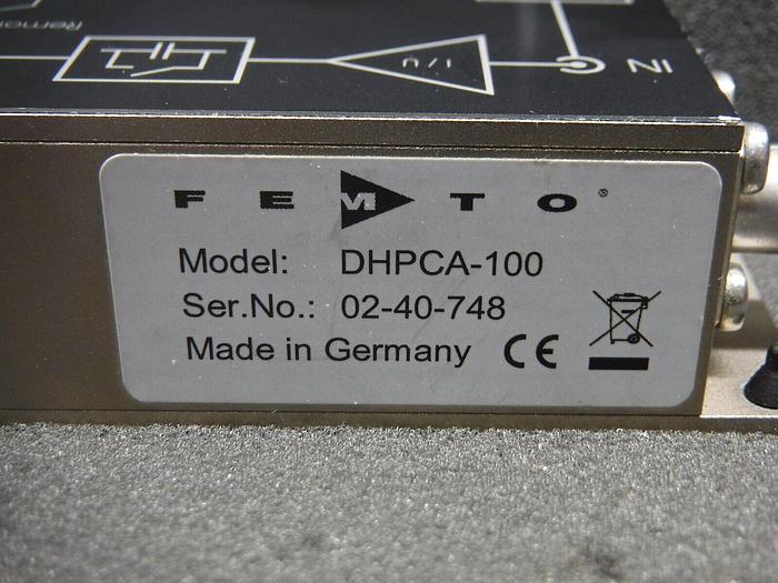Femto Photodiode Amplifier