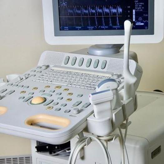 Used ECHOGRAPHE COULEUR DOPPLER PHILIPS HD 7 XE AVEC 3 SONDES