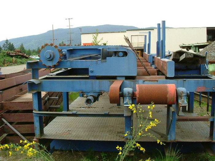 Used Cant Infeed Table