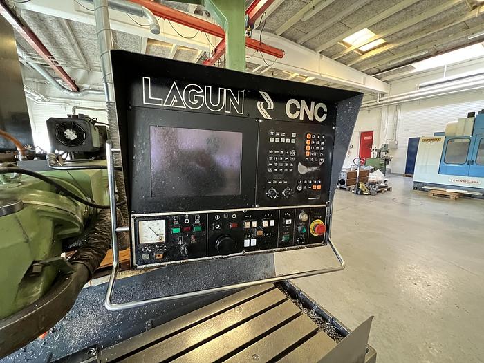 Used BRUGT CNC-BEDFRÆSER FABRIKAT LAGUN, MODEL FBF 1200