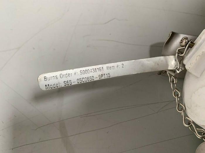 Used Burns Engineering S65-05C0650-9PT15 Temperature Sensor/Probe