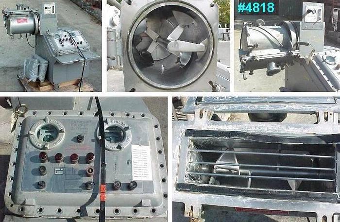 Used PURNELL MODEL HM-20 LAB PLOW MIXER – S/S – XP – JACKETED