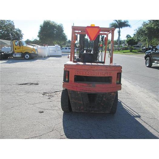Used Komatsu 8000 lb diesel forklift