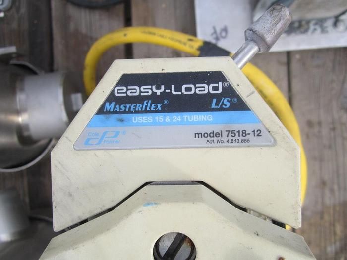 Used Pump, Peristaltic, S/st, Masterflex, Mdl 7518-12 #S739561