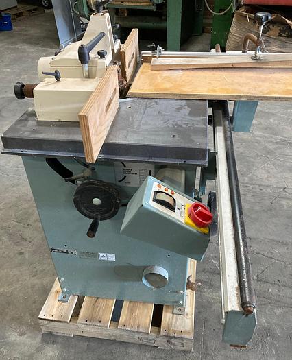 Used DELTA 43-450 SINGLE-SPINDLE SHAPER WITH SLIDING TABLE