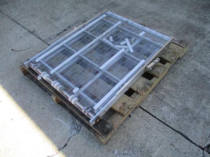 Used Conveyor Section; Wire Belt; 30"Wx3'L