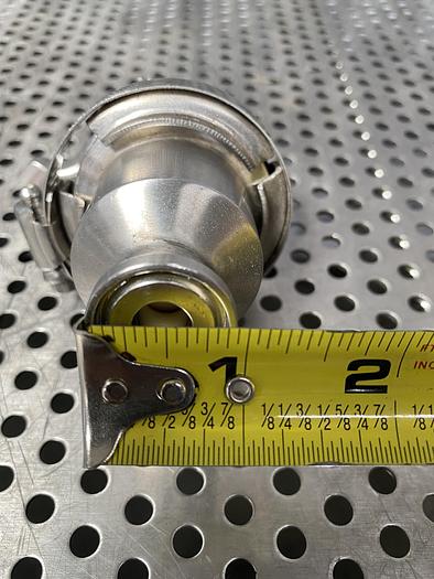 Used Stainless Steel  C45MPS-1/4-SFY-316L-PM Spring Loaded Check Valve