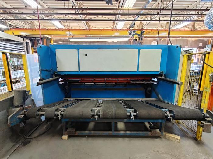 Used 5/16" x 10', GASPARINI, MODEL CO 3006, HYDRAULIC SHEAR