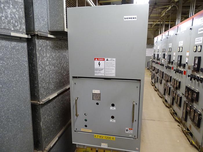 Used SIEMENS-ALLIS AC HIGH VOLTAGE CIRCUIT BREAKER 5-FSV-350-1200-78 FIVE AVAILABLE