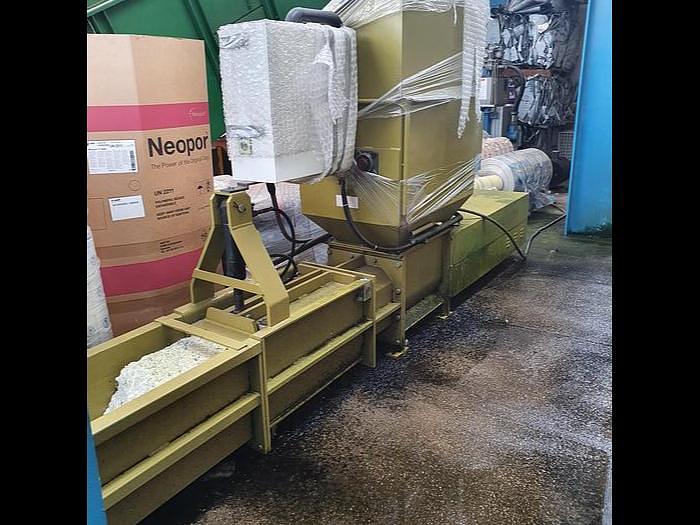 Used EPS Polystyrene baler compactor