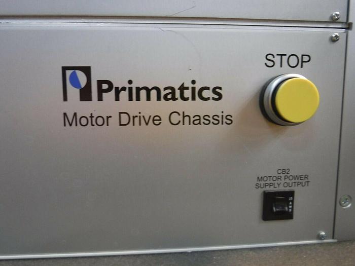 Used Primatics Motor Drive Chassis 0-7200-0039 With 7 Interfaces, Made In The USA