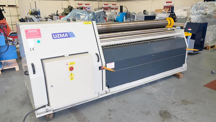 Used UZMA SAHINLER 2050 x 180 4 roll hydraulic bending roller  2018 