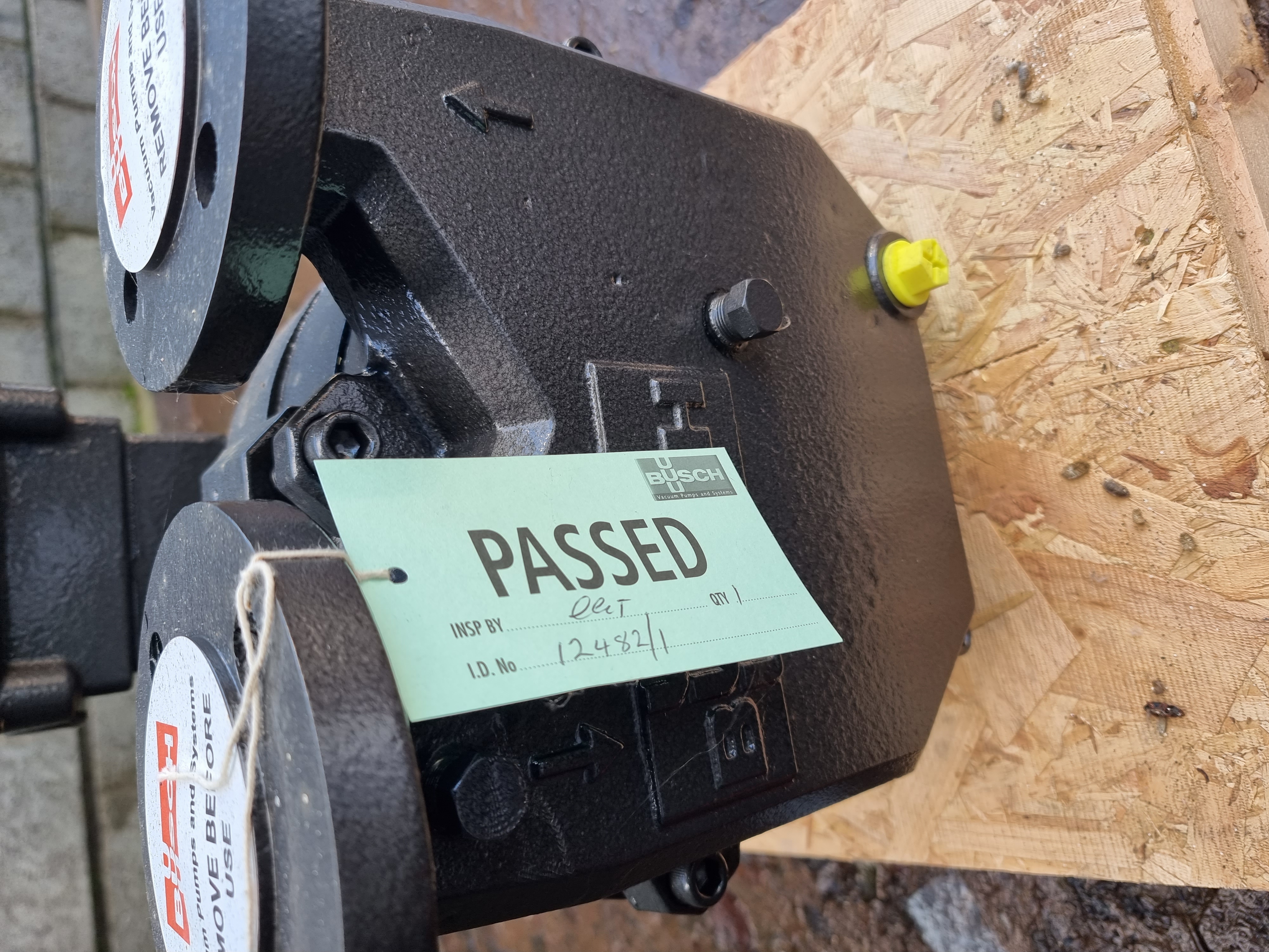 Used Busch LX0140B AK MG ME ATEX Rated Vacuum Pump