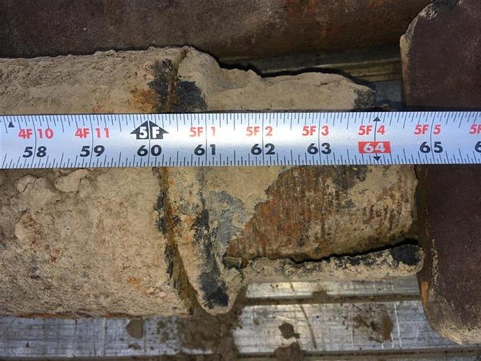 Used Chisel Bit - 9" O.D. x 60" Length