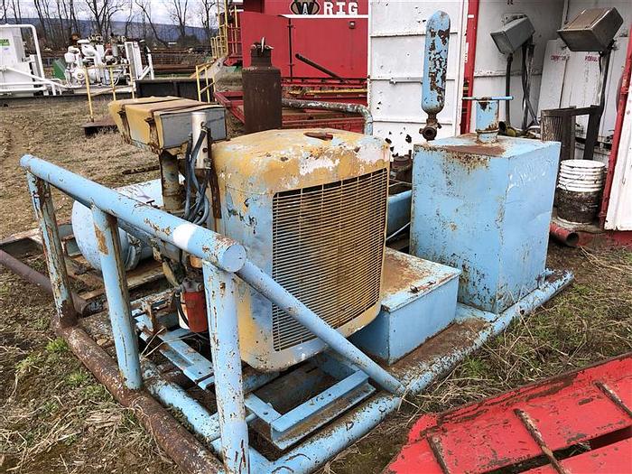 Used Gardner Denver FGFXGP 4-1/2" x 6" DUPLEX MUD PUMP