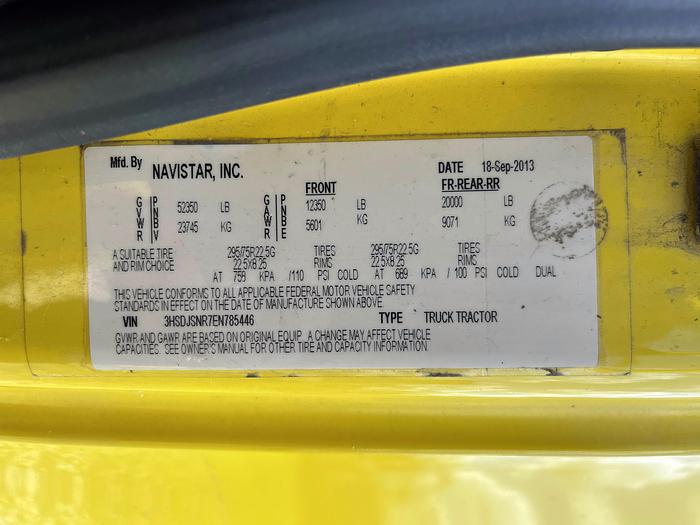 Used 2013 Mack GU713 Granite Tri-Axle Dump truck