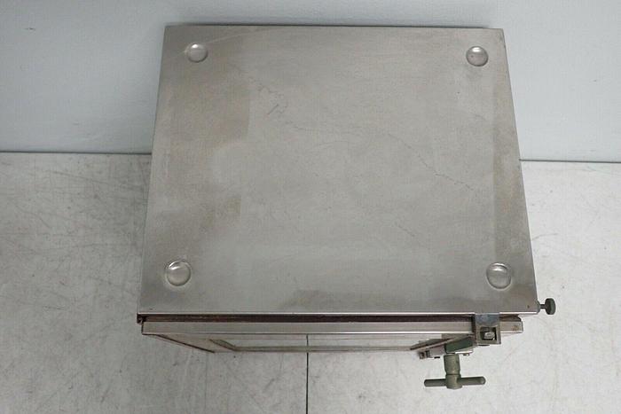 Used Boekel Stainless Steel Desiccator Industrial Steampunk Cabinet