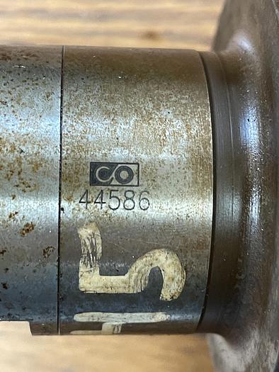 Used USED-C/O 44586 SWISS MADE CAT 50 WITH C/O 41263 SWISS MADE BORING HEAD ADAPTER