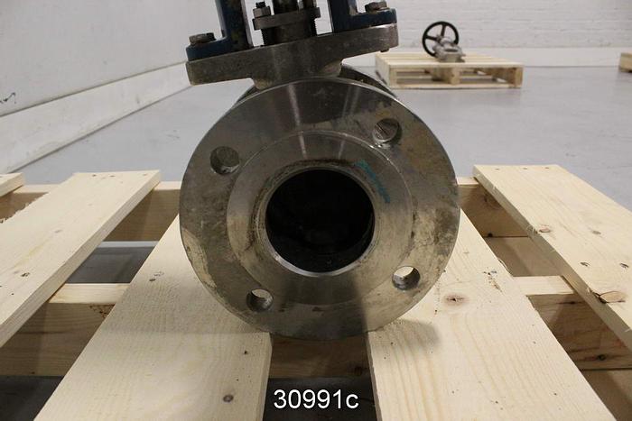 Used Dezurik 9433378R001 3" Air Actuated Plug Valve #30991