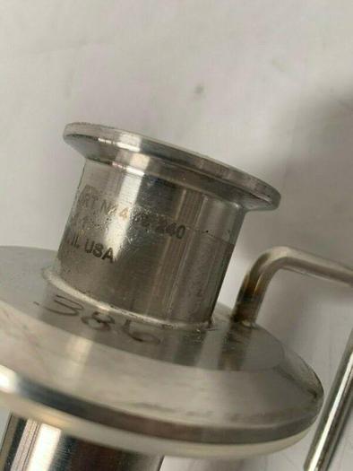 Used Stainless Steel 23" Spray Ball w/ 1 1/2" Sanitary Fitting