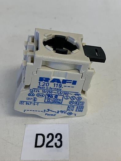 RAFI Contact IEC 947-5-1 New No Box Fast Shipping!