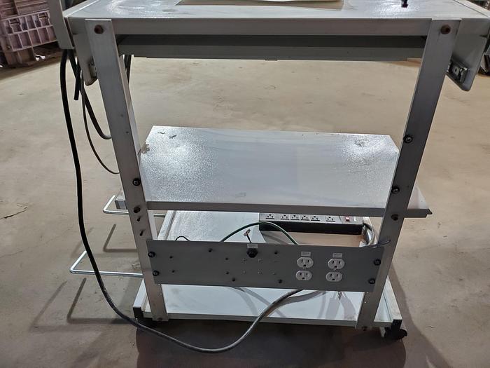 Used Rolling carrier for SCXI units w/channel board &