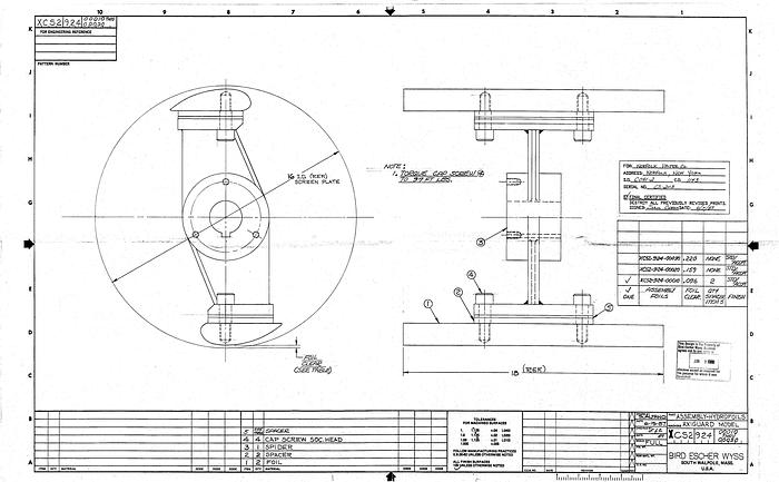 Used Bird Escher Wyss AXIGUARD 3 Pressure Screen, Axiguard 3, Two Foil Rotor, 0.078" Holes #26389