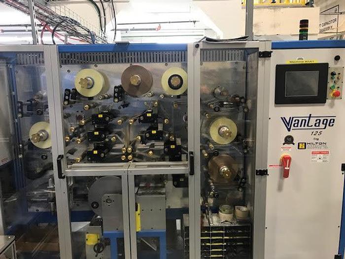 Used CAPACITOR WINDING MACHINE VANTAGE MODEL 125 MFG. 2013