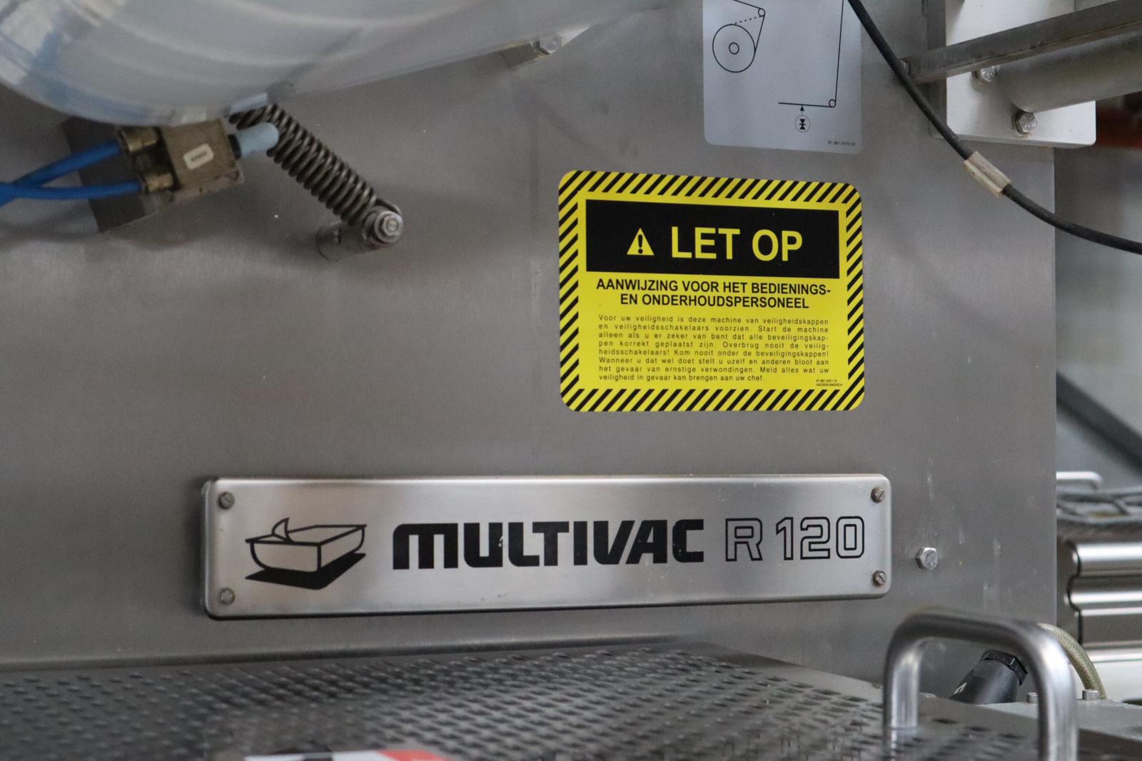 Used Multivac R120 thermoformer