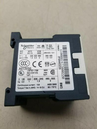 Used TELEMECANIQUE LP4K06 10BW3 CONTACTOR