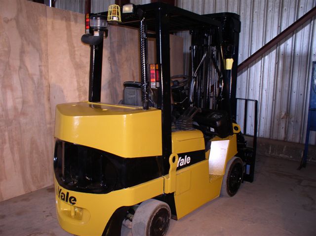 Used 8,000 lb. Yale Model GDC080LJ Forklift; S/N C818V01848Z; Mfg. 2003
