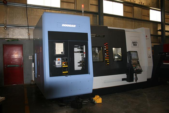 Used BRUGT DREJE & FRÆSECENTER FABR. DOOSAN, MODEL SMX 2600 S