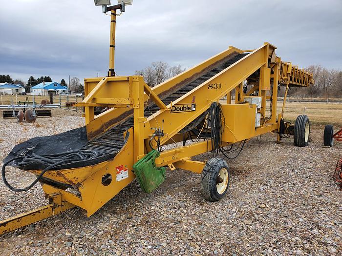 Used Double L 831 Potato Piler for Sale in Idaho South East