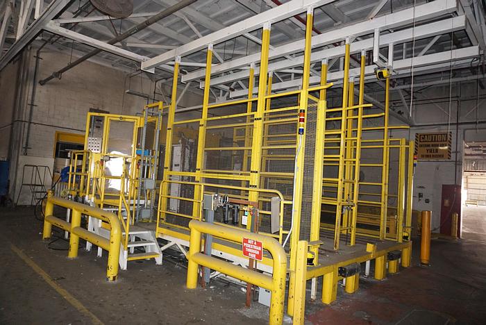 Used 50' LONG BELT CONVEYOR 48" WIDE