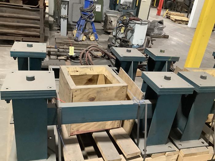 Used SUPPORT LEGS AND SPRINGS FOR FEEDER