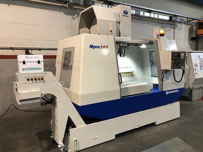 Usato CENTRO DI LAVORO DAEWOO MYNX 500 CNC FANUC 21 - M