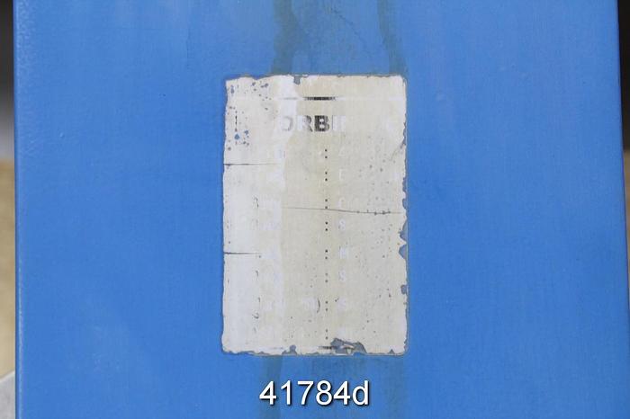 Used Orbinox ET04 8" Hand Operated Knife Gate Valve #41784