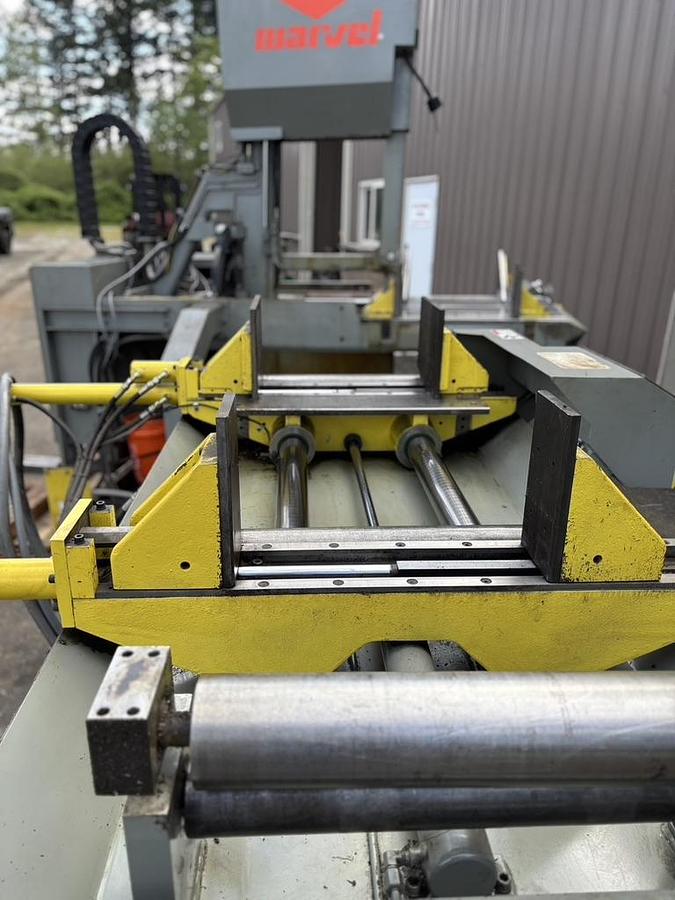 Used Marvel 2125A-PC60 Automatic Tilt Vertical Bandsaw