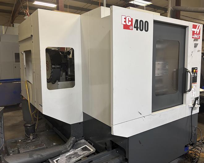 Used Haas EC400 CNC Horizontal Machining Center