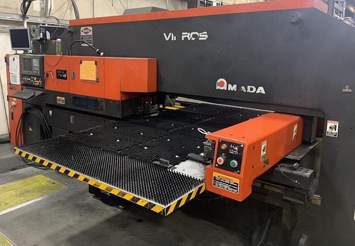 Used Amada Vipros 255 20 Ton CNC Turret Punch
