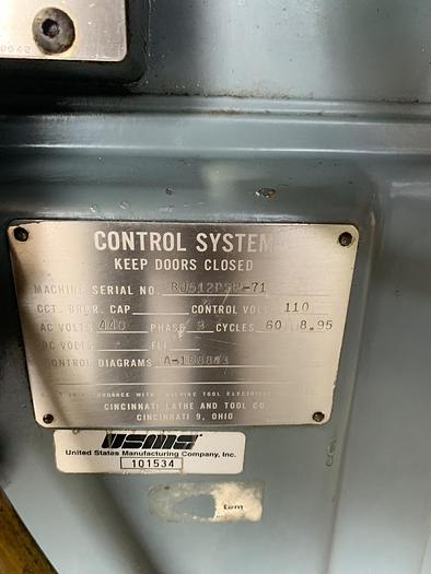 Used Cincinnati 205 Universal Mill