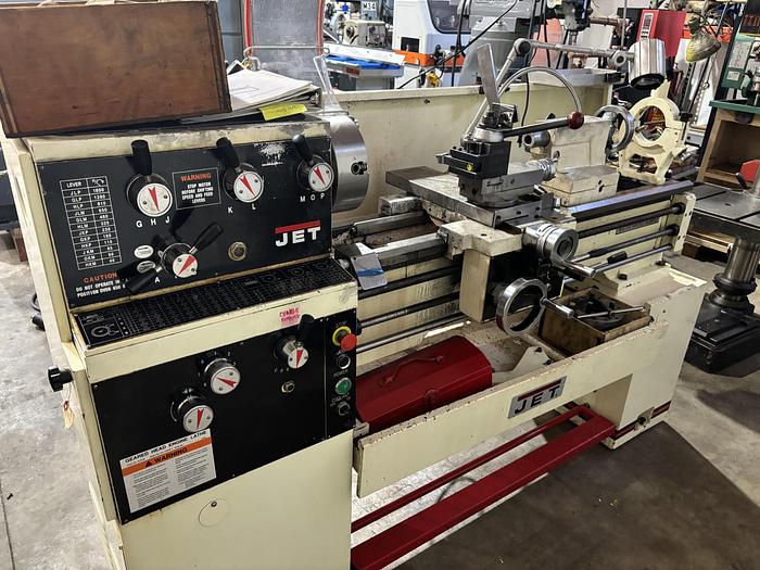 Used Jet GH-1440W-3 Gear Head Lathe