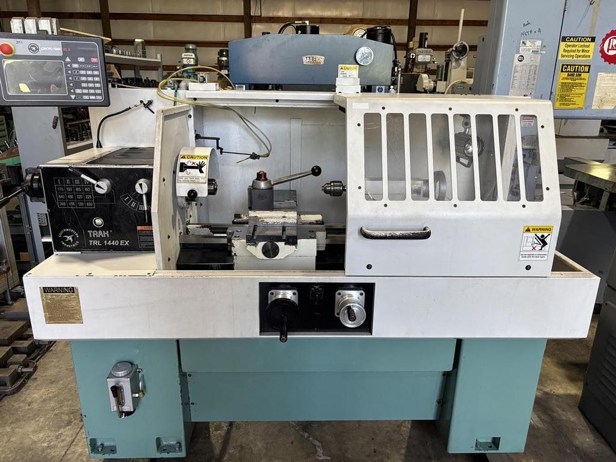 Used Southwestern Industries Proto TRAK TRL 1440 EX CNC Lathe