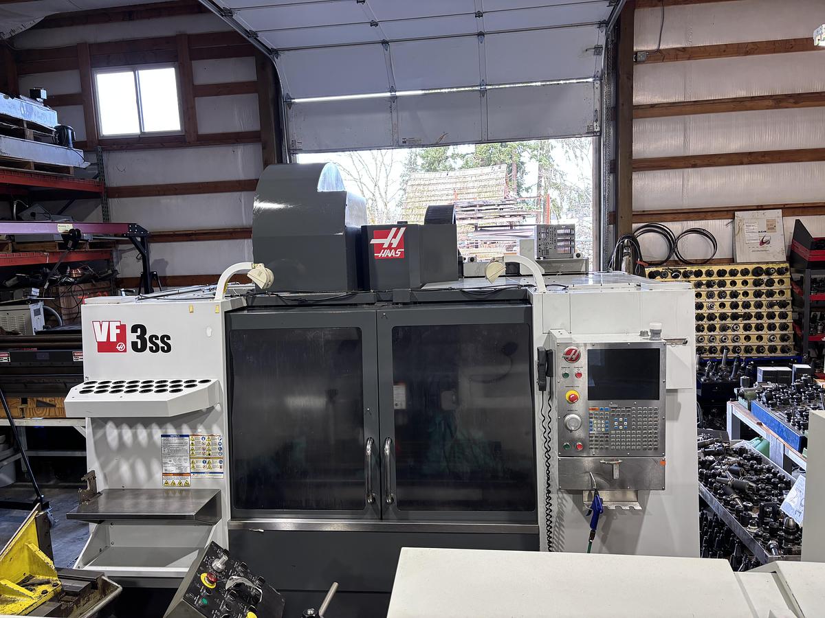 Used Haas VF-3ss CNC Vertical Machining Center 5 Axis